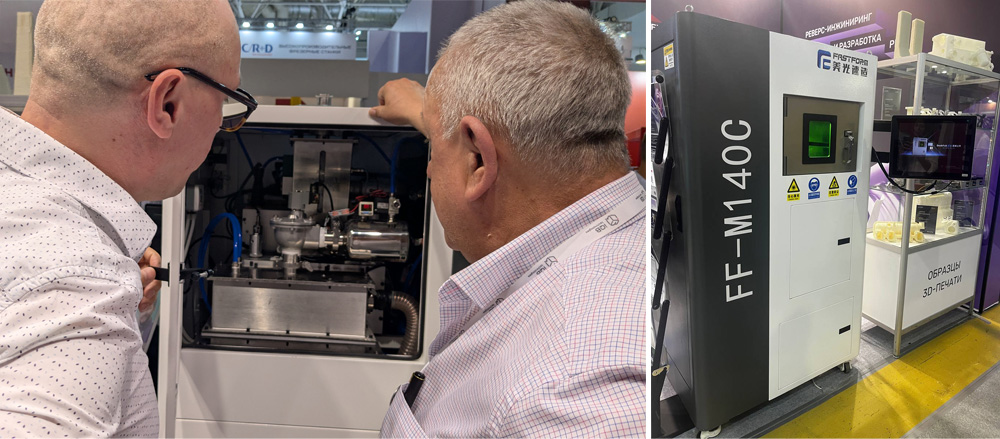 3D-принтер по металлу на выставке